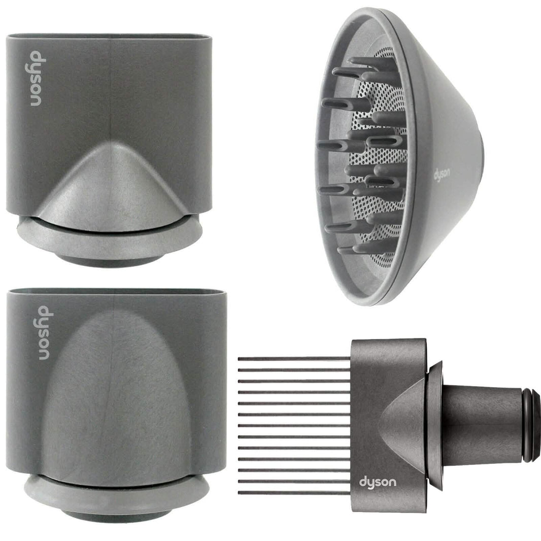 Dyson Hair Dryer Styling Concentrator, Smoothing Nozzle and Diffuser Tool (Refurbished)-Dyson Hair Dryer Styling Concentrator, Smoothing Nozzle and Diffuser Tool (Refurbished)