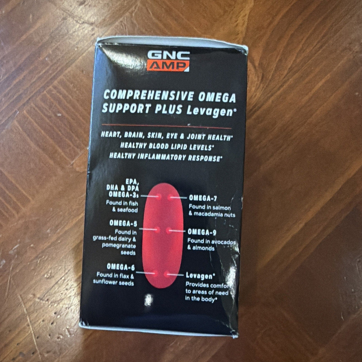 GNC AMP Complete Omega 60 Softgels Sealed Discontinued Exp 11/2026 Rare-GNC AMP Complete Omega 60 Softgels Sealed Discontinued Exp 11/2026 Rare