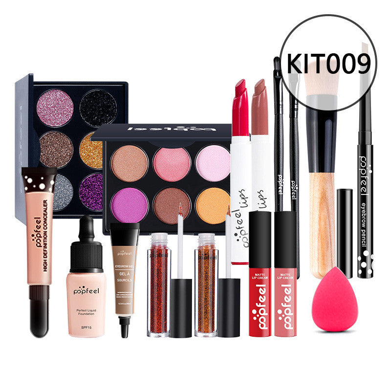 Makeup Cosmetics Set Beginner Combination Concealer Eyeliner Eyebrow Pencil-9cf350eb00f4ec8c9d9fda10ce351581