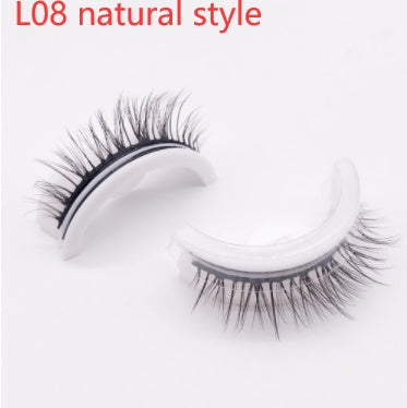Reusable 3D Mink Lashes Natural False Eyelashes Self Adhesive Fake Glue Free Makeup Eyelash Extension Silk-6e099b5064ff750ecfd0c91ccf187ea5