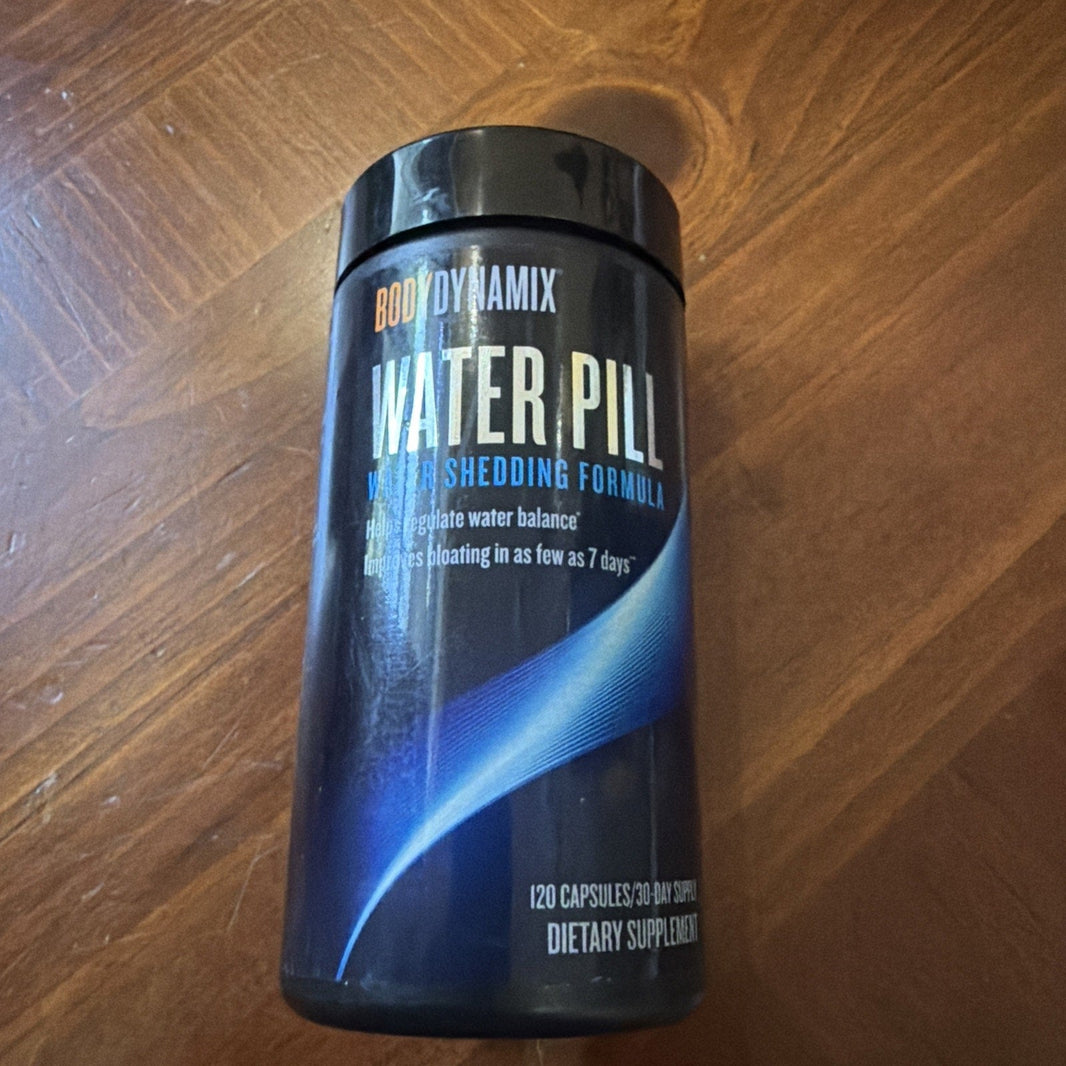 BodyDynamix Water Pill Water Shedding Formula 120 capsules Exp 06/27-BodyDynamix Water Pill Water Shedding Formula 120 capsules Exp 06/27
