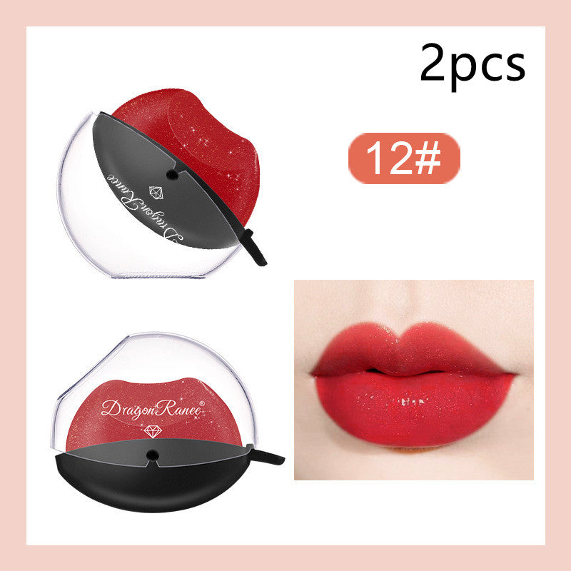 Lazy Lips Pearlescent Glitter Lipstick Is Not Easy To Fade, Warm And Moisturizing Lipstick-ebaa3b99f57cc5a42469cb96bbdbd711