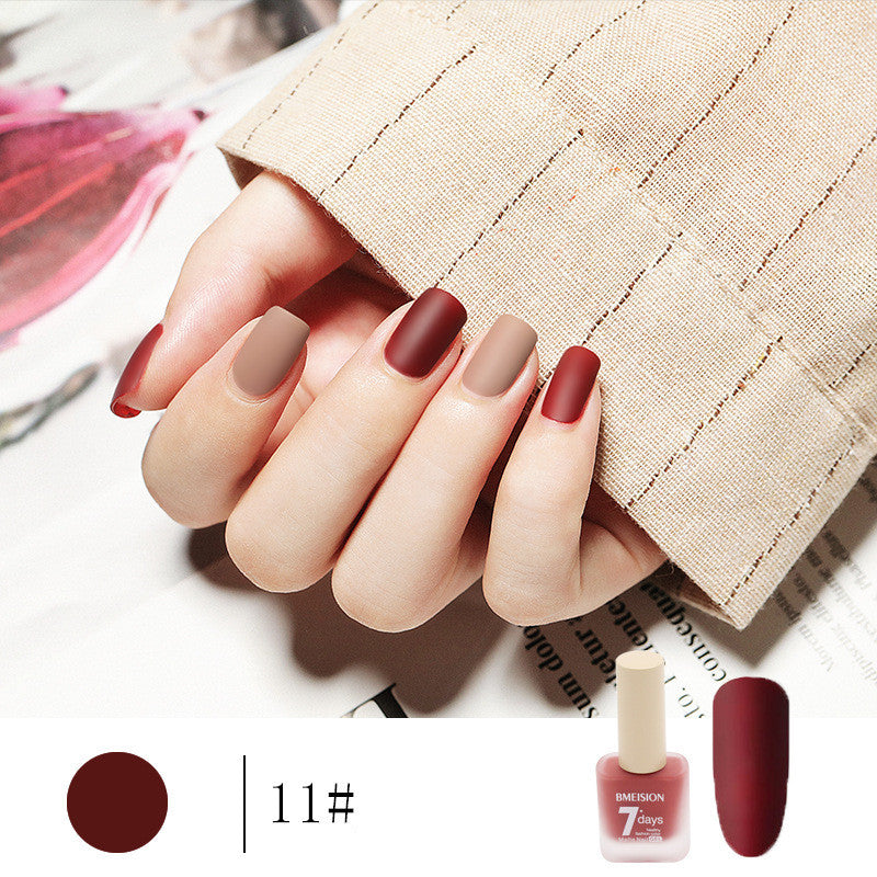 Frosted No-baking Quick-drying Nude Matte Nail Polish-764f4f87317fa7ddc9b5ff140993ecd0
