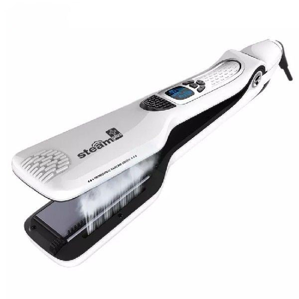 CLRLIFE Steam Hair Brush Titanium Ceramic Flat Iron-31315042fe4767c002d3546feca34987