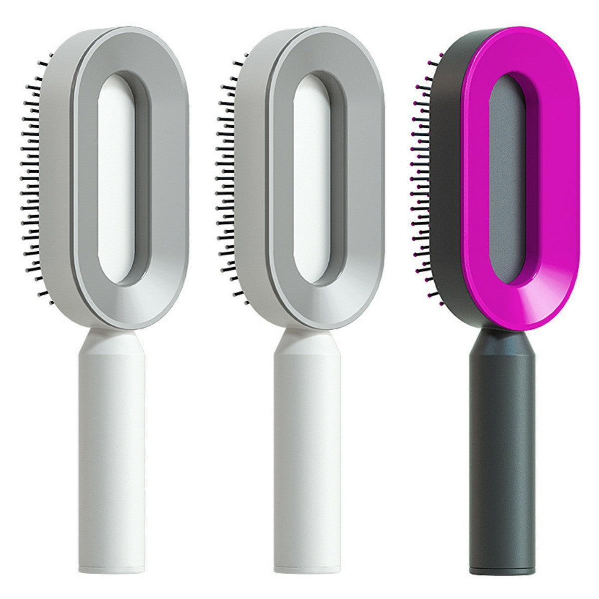 Self Cleaning Hair Brush For Women One-key Cleaning Hair Loss Airbag Massage Scalp Comb Anti-Static Hairbrush-c39e18e59b7212c0dc8d8257fdf9e57