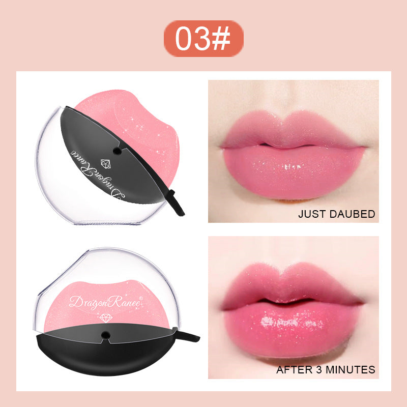 Lazy Lips Pearlescent Glitter Lipstick Is Not Easy To Fade, Warm And Moisturizing Lipstick-2739de32a3edfd32d2d906c706d0872