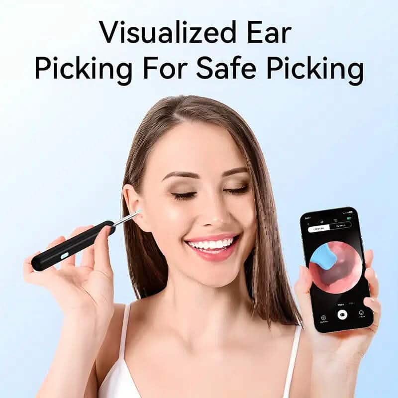 Ear Wax Removal Kit with Camera, Light and 6 Ear Spoons-Ear Wax Removal Kit with Camera, Light and 6 Ear Spoons