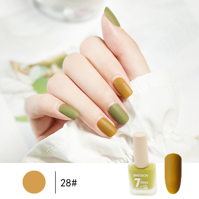 Frosted No-baking Quick-drying Nude Matte Nail Polish-6f9345bc25ad1722f35f3a1a91f695d6