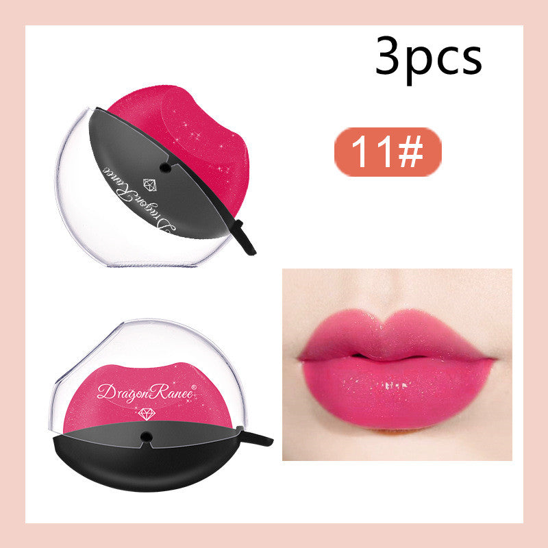 Lazy Lips Pearlescent Glitter Lipstick Is Not Easy To Fade, Warm And Moisturizing Lipstick-391e3428e9c6dd67c7d9ed740a24edb1