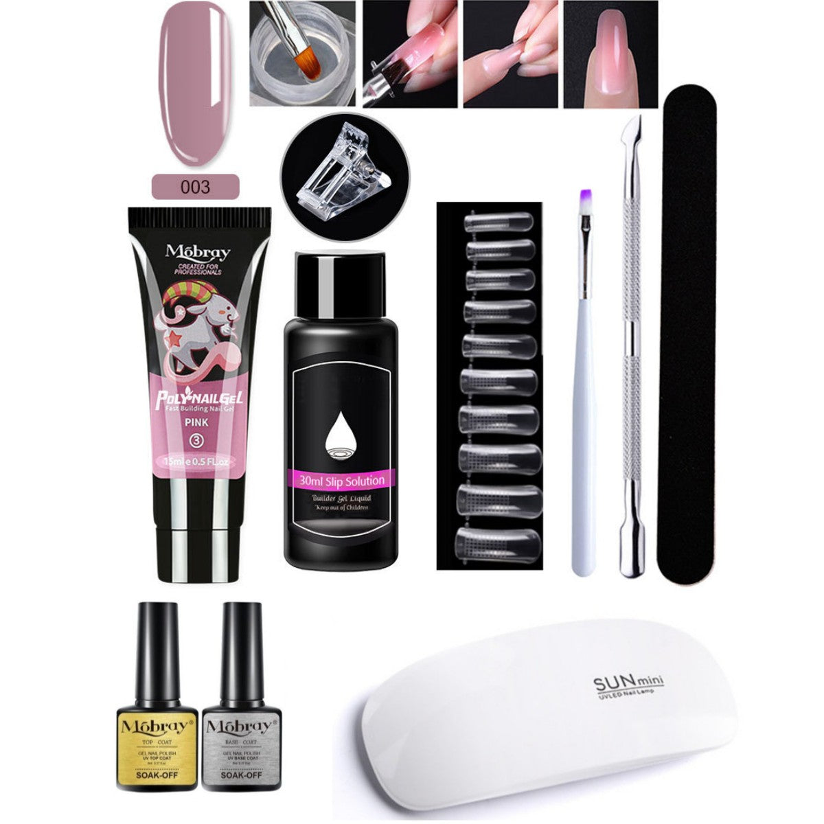 7-Piece Nail Art Crystal Extender Set-fef6b2e3b352b759935512d1bdfd6db4
