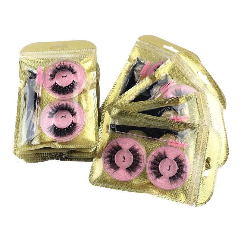 False Eyelashes Mink Hair Natural Bushy Round Set Beauty Tools-31f794c6da4fc8e7e34e0e842c0eab5a