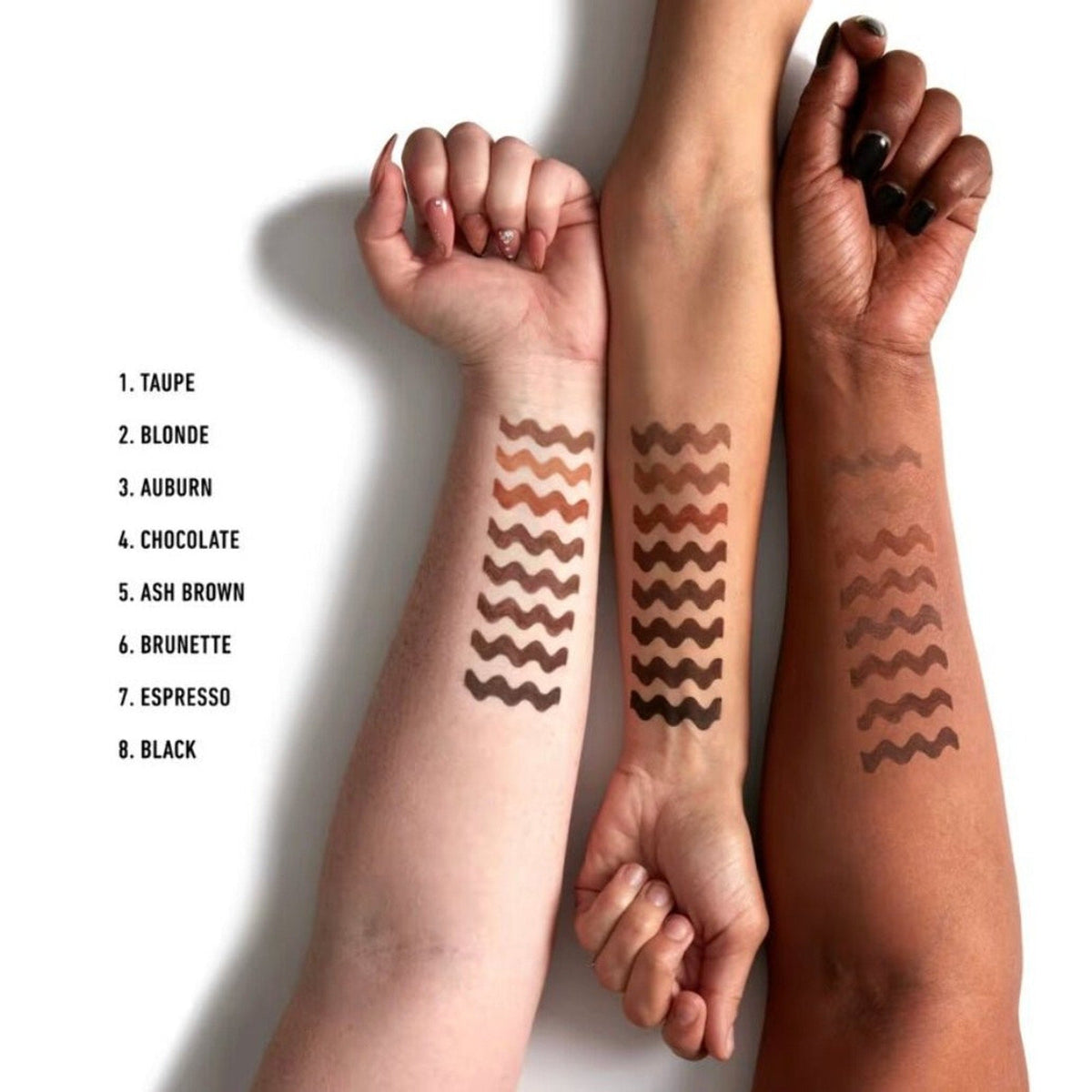 NYX Micro Brow Pencil, Brunette-NYX Micro Brow Pencil, Brunette