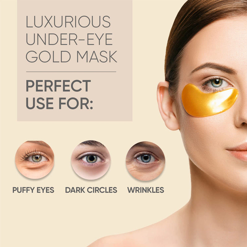 Eye Bag Removal Wrinkle Lifting And Tightening 24K Gold Eye Mask Patch-21df8ac3770b6abde4dee9b896f7cd76