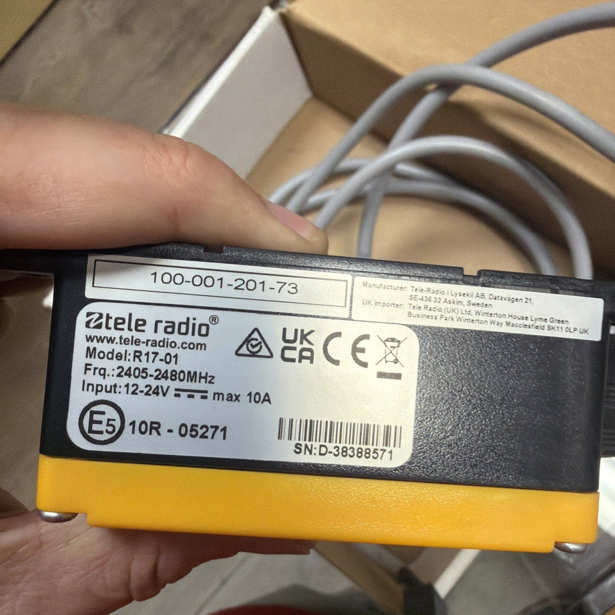 Tele Radio Wireless Remote System R17-01 x2 + T13-06 x3 Set-Tele Radio Wireless Remote System R17-01 x2 + T13-06 x3 Set