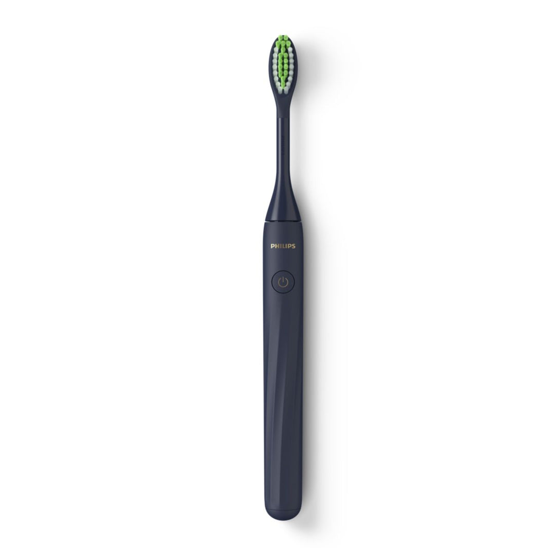 Philips One by Sonicare Battery Toothbrush HY1100/54 Midnight Blue-Philips One by Sonicare Battery Toothbrush HY1100/54 Midnight Blue