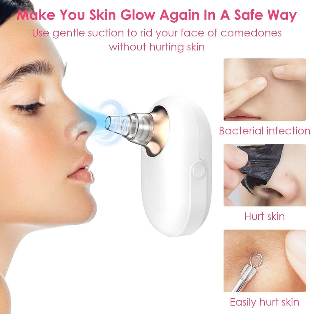 Electric Blackhead Comedone Extractor Tool Facial Pore Cleaner-Electric Blackhead Comedone Extractor Tool Facial Pore Cleaner