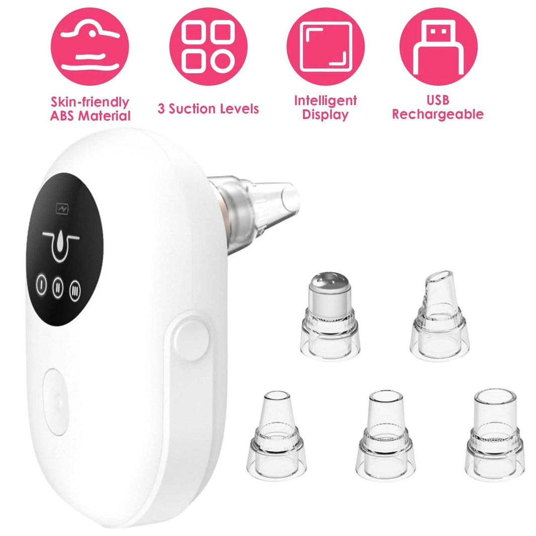 Electric Blackhead Comedone Extractor Tool Facial Pore Cleaner-Electric Blackhead Comedone Extractor Tool Facial Pore Cleaner