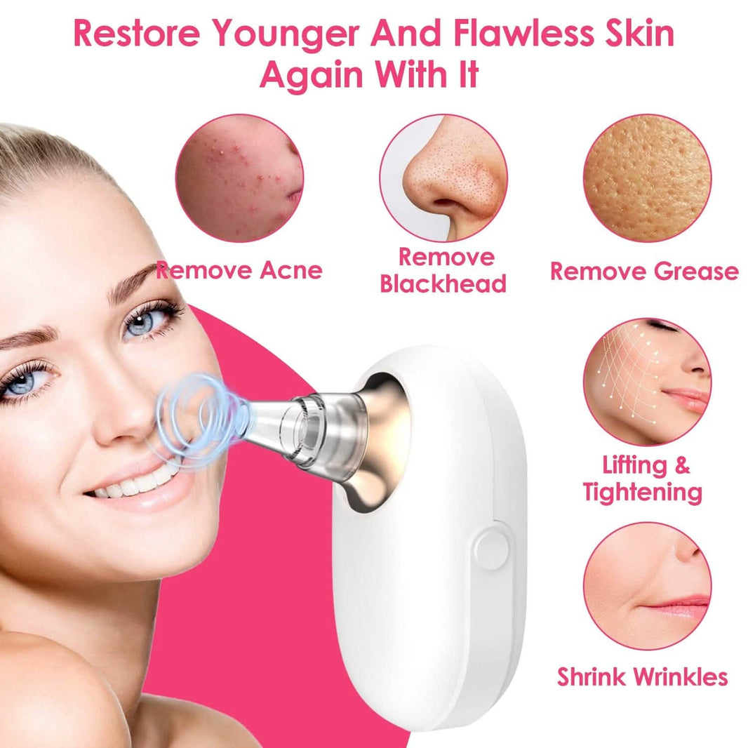 Electric Blackhead Comedone Extractor Tool Facial Pore Cleaner-Electric Blackhead Comedone Extractor Tool Facial Pore Cleaner