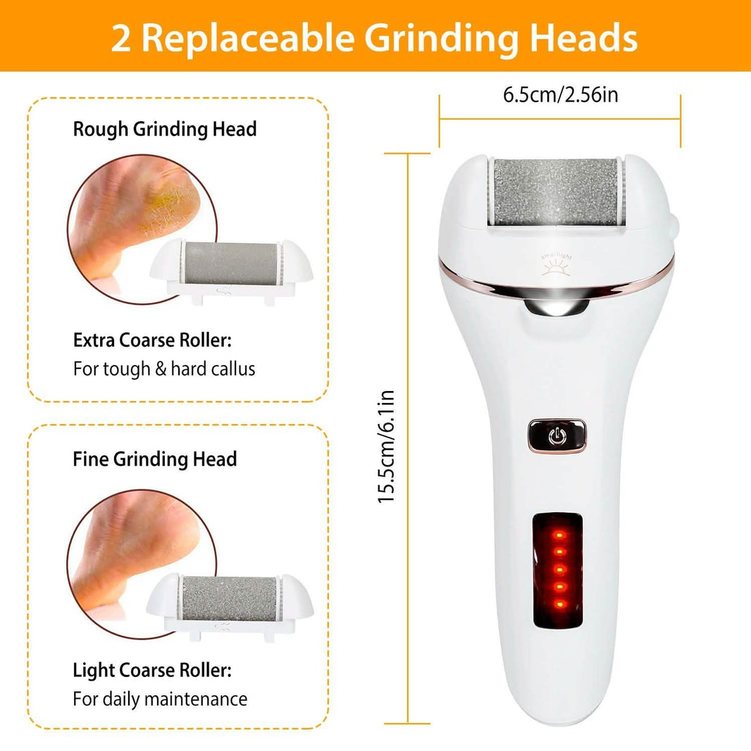 Electric Callus Remover USB Rechargeable Foot Scrubber-Electric Callus Remover USB Rechargeable Foot Scrubber