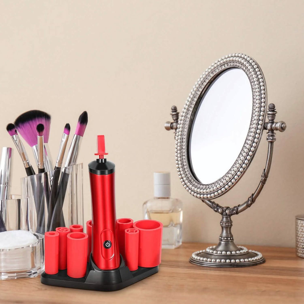 Electric Cosmetic Makeup Brush Cleaner Dryer-Electric Cosmetic Makeup Brush Cleaner Dryer