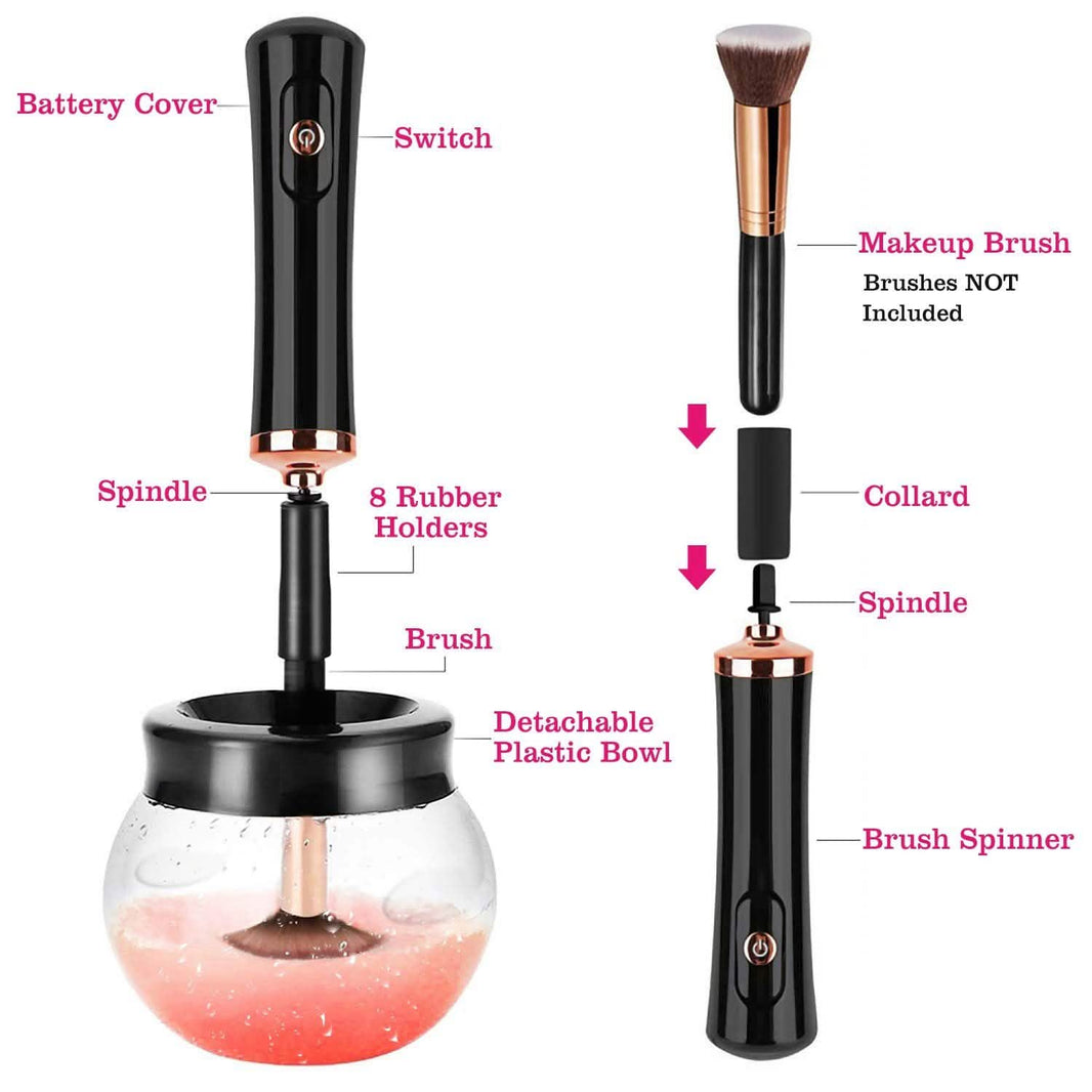 Electric Cosmetic Makeup Brush Cleaner Dryer-Electric Cosmetic Makeup Brush Cleaner Dryer