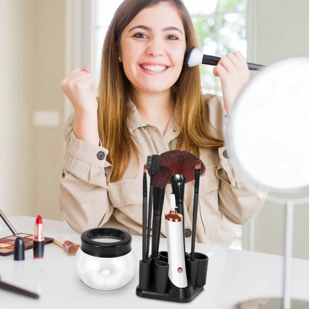 Electric Cosmetic Makeup Brush Cleaner Dryer-Electric Cosmetic Makeup Brush Cleaner Dryer