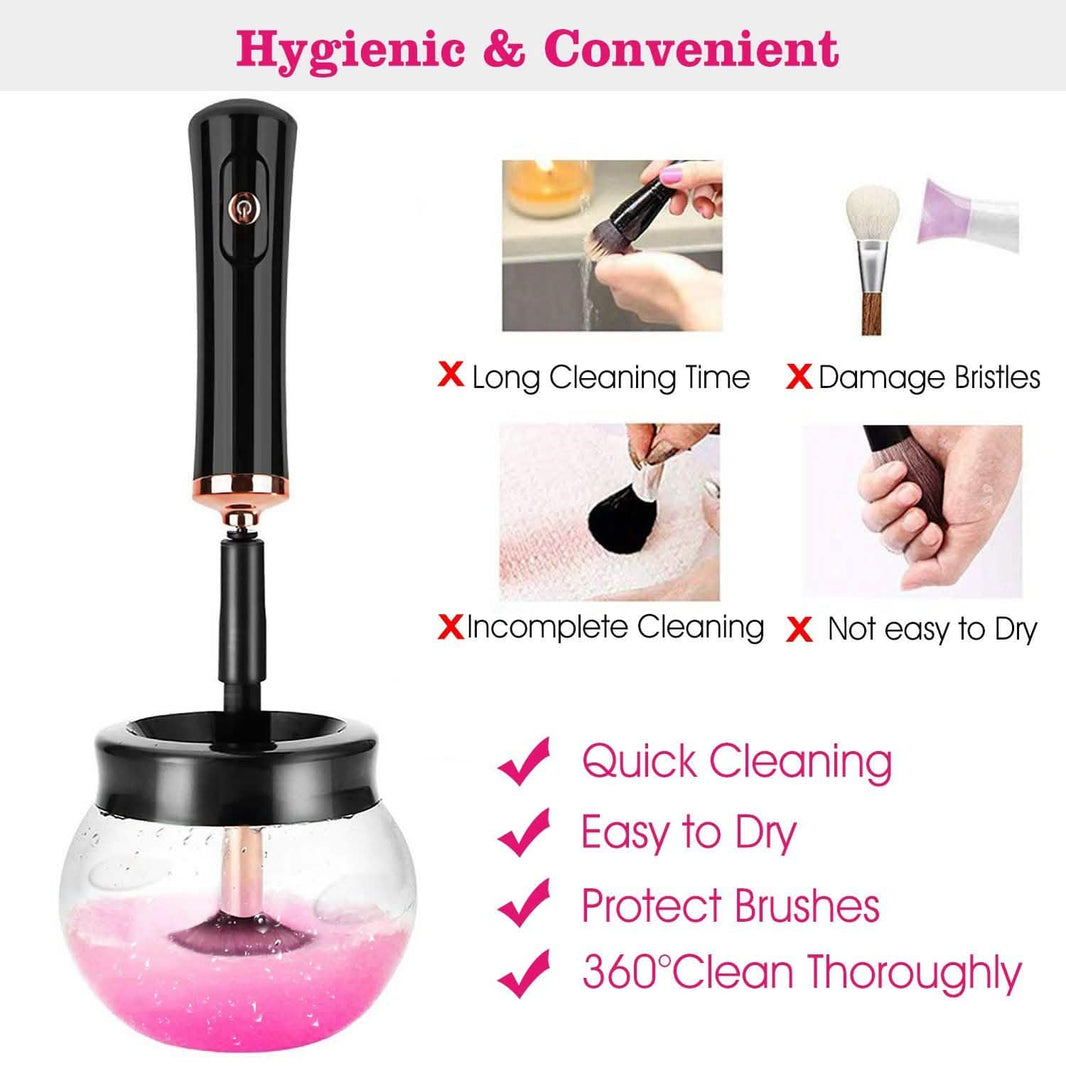 Electric Cosmetic Makeup Brush Cleaner Dryer-Electric Cosmetic Makeup Brush Cleaner Dryer