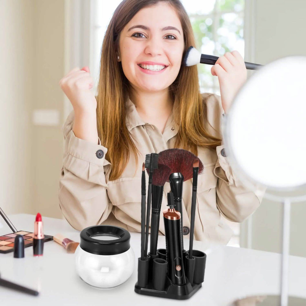Electric Cosmetic Makeup Brush Cleaner Dryer-Electric Cosmetic Makeup Brush Cleaner Dryer