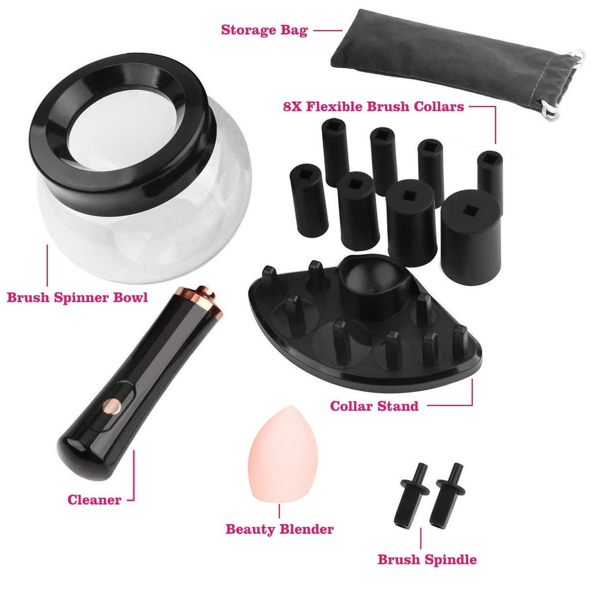 Electric Cosmetic Makeup Brush Cleaner Dryer-Electric Cosmetic Makeup Brush Cleaner Dryer