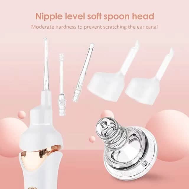 Electric Ear Cordless Safe Vibration Painless Vacuum Ear Wax Pick Cleaner Remover Spiral-Electric Ear Cordless Safe Vibration Painless Vacuum Ear Wax Pick Cleaner Remover Spiral