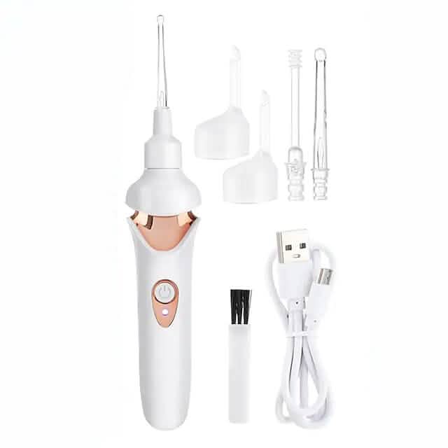 Electric Ear Cordless Safe Vibration Painless Vacuum Ear Wax Pick Cleaner Remover Spiral-Electric Ear Cordless Safe Vibration Painless Vacuum Ear Wax Pick Cleaner Remover Spiral