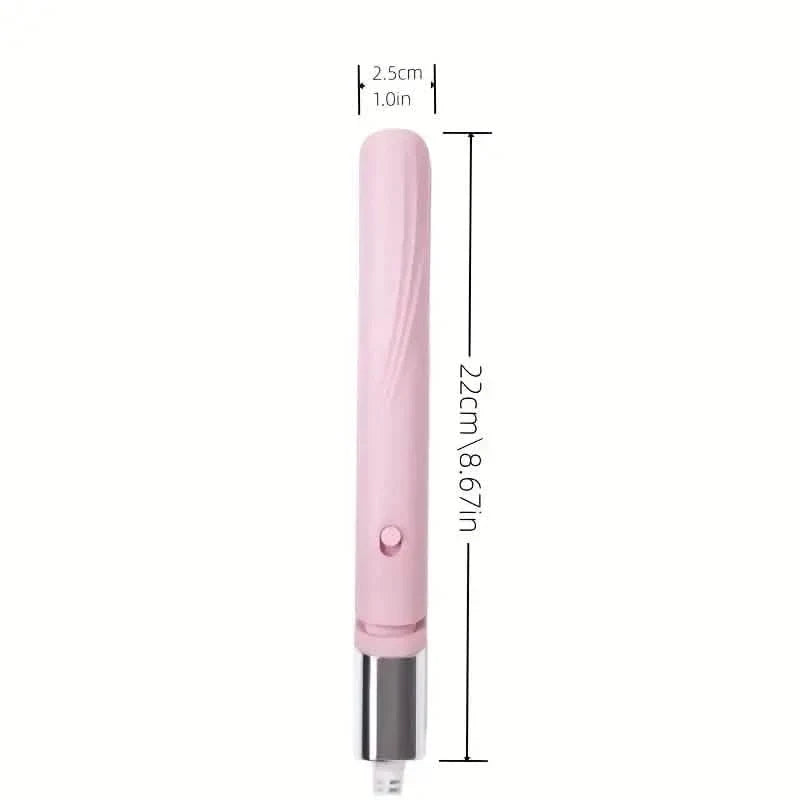 Electric Hair Straightener and Curler with Ceramic Plates-Electric Hair Straightener and Curler with Ceramic Plates