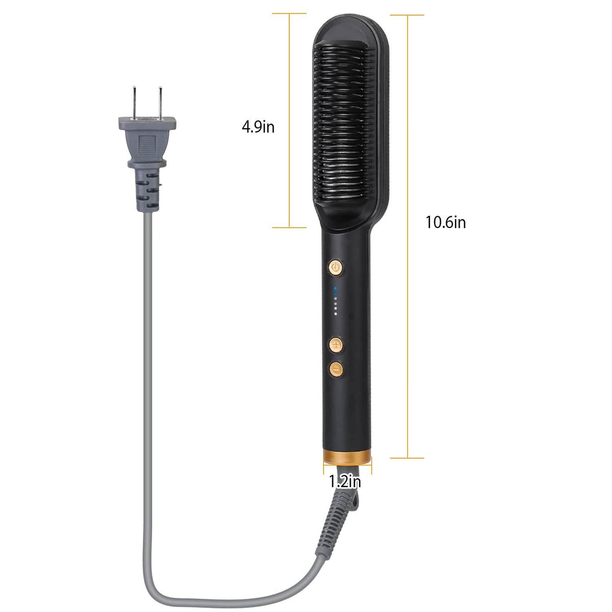 Electric Hair Straightener Brush-Electric Hair Straightener Brush