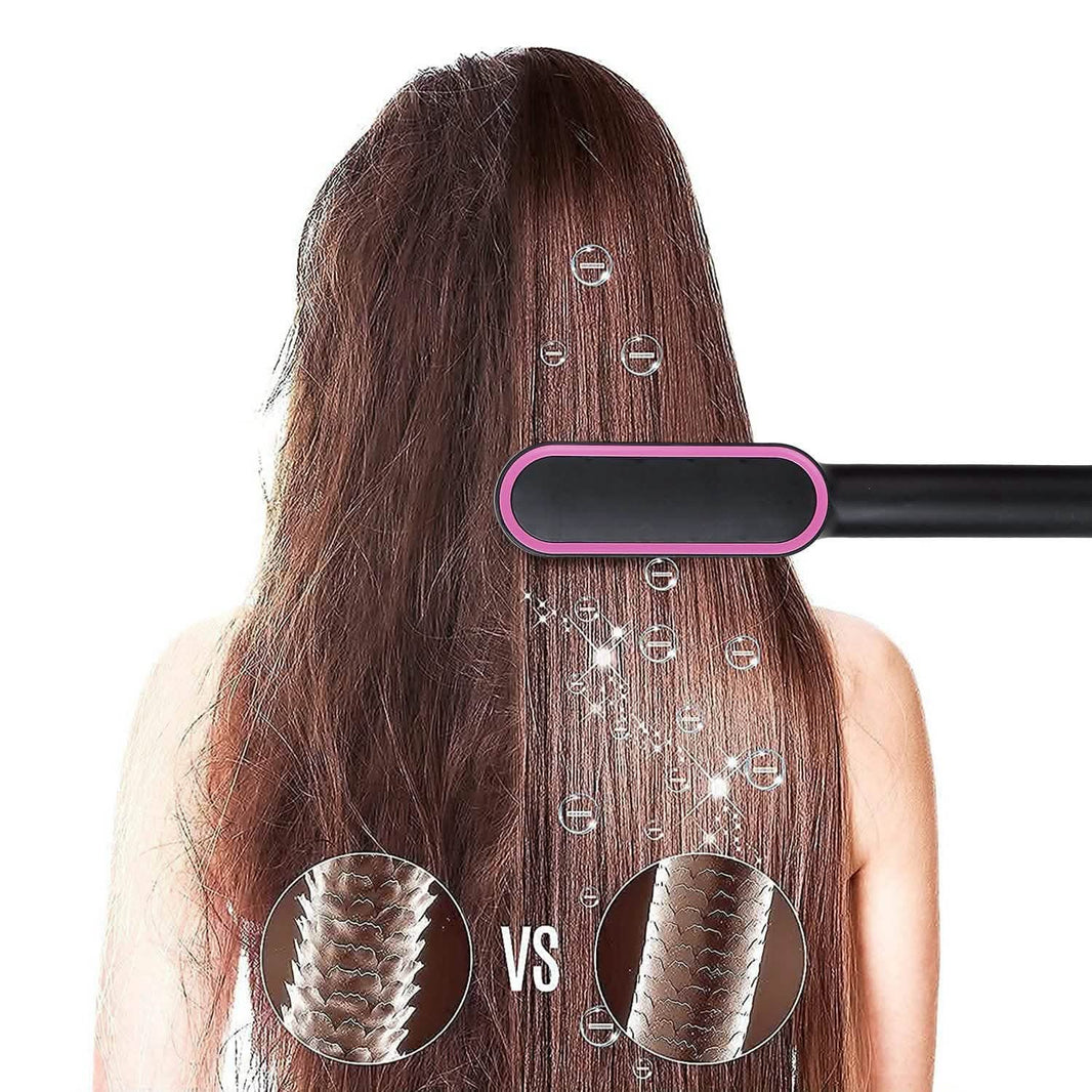 Electric Hair Straightener Brush-Electric Hair Straightener Brush