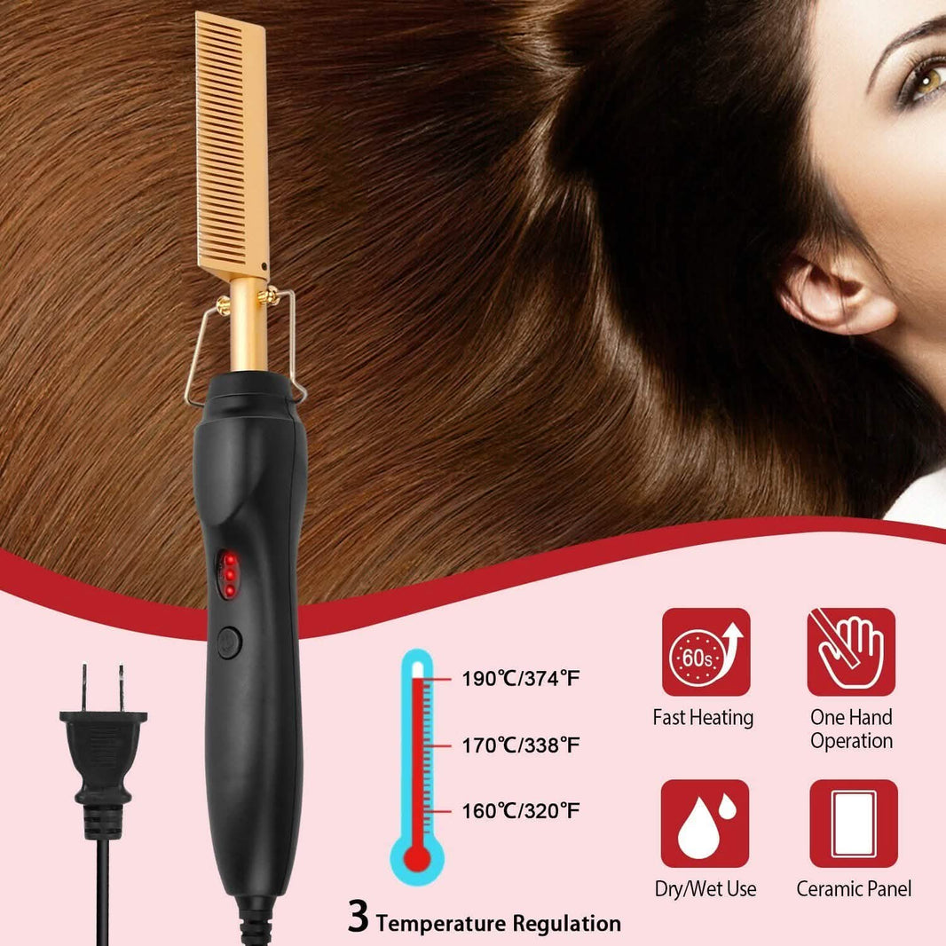 Electric Heating Hair Comb-Electric Heating Hair Comb