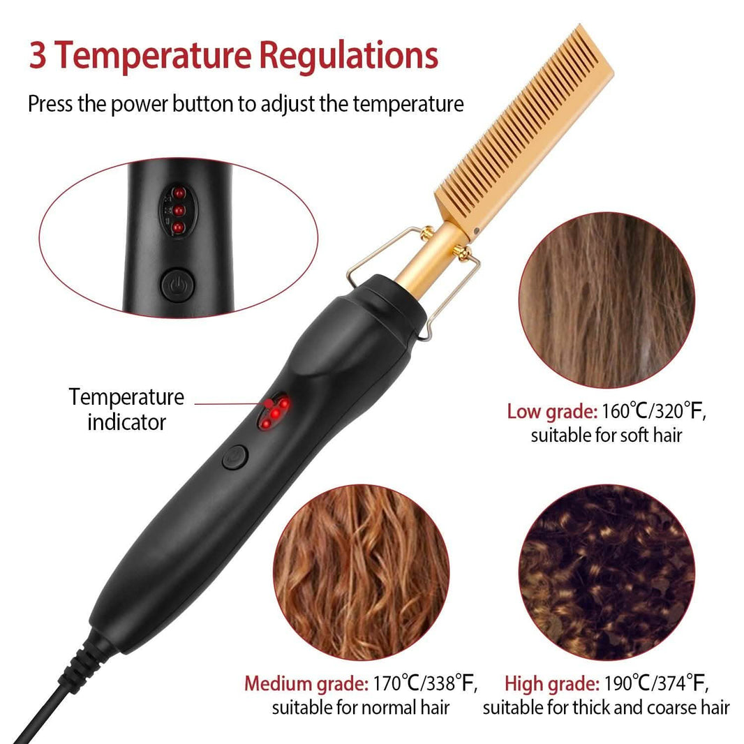 Electric Heating Hair Comb-Electric Heating Hair Comb