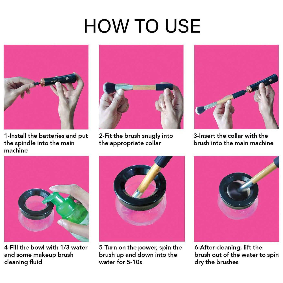 Electric Makeup Brush Cleaner and Dryer Machine-Electric Makeup Brush Cleaner and Dryer Machine