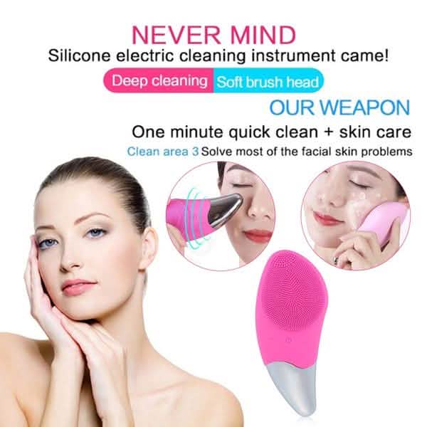 Electric Massage and Facial Cleaning Brush-Electric Massage and Facial Cleaning Brush