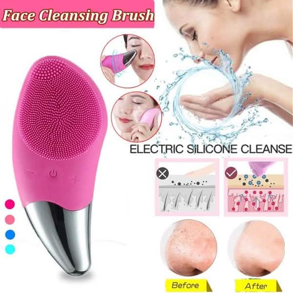 Electric Massage and Facial Cleaning Brush-Electric Massage and Facial Cleaning Brush
