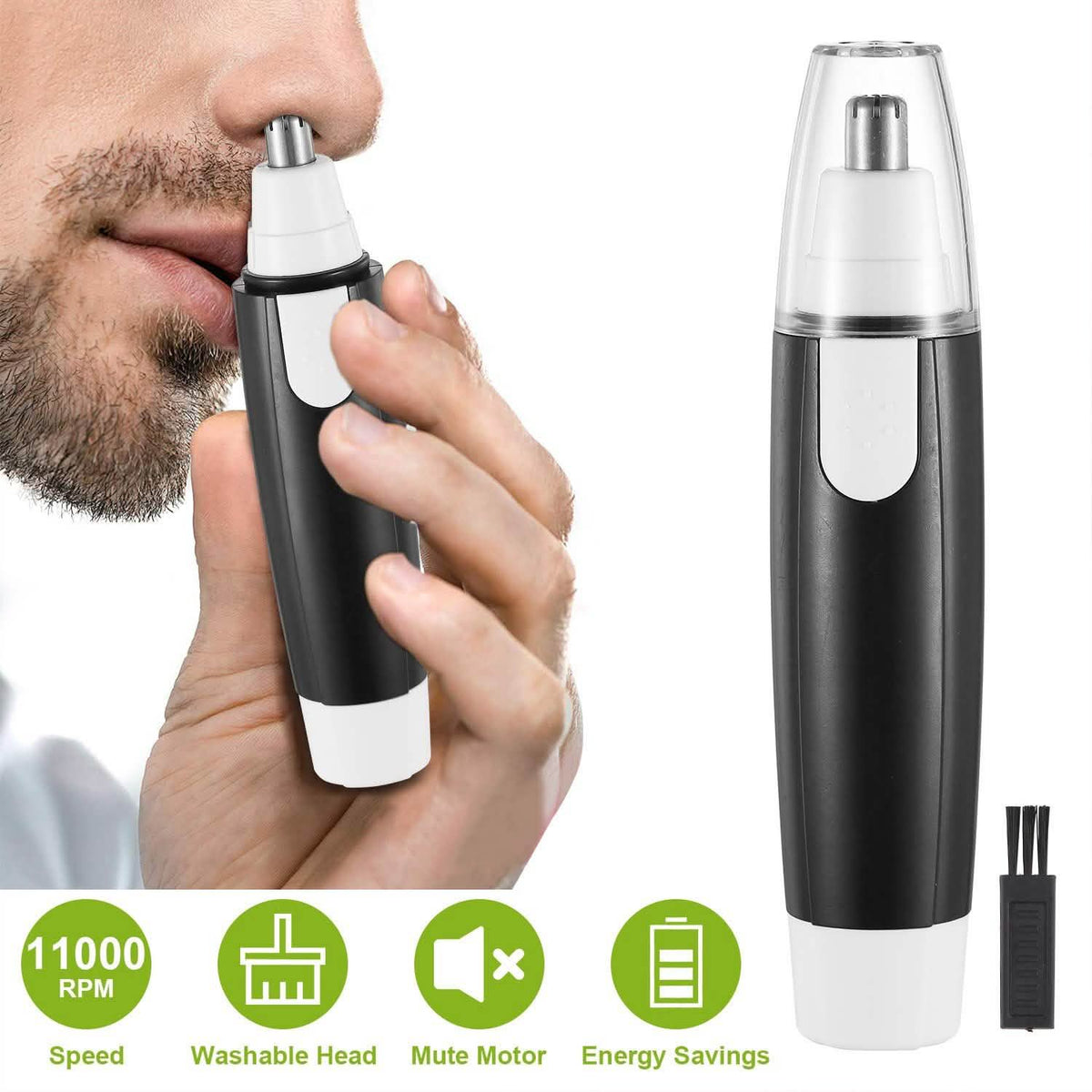 Electric Nose Ear Hair Trimmer-Electric Nose Ear Hair Trimmer