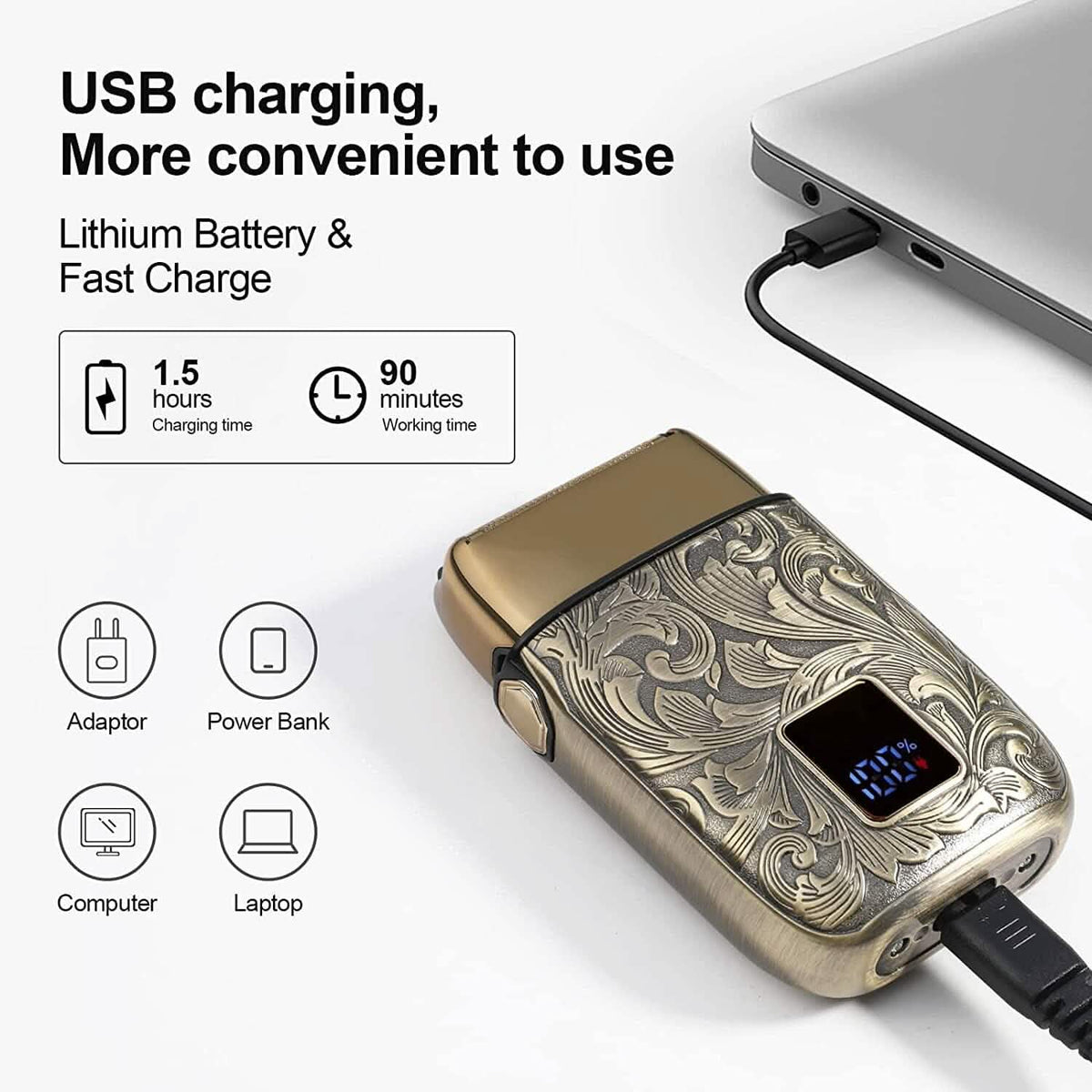 Electric Razor for Men-Electric Razor for Men