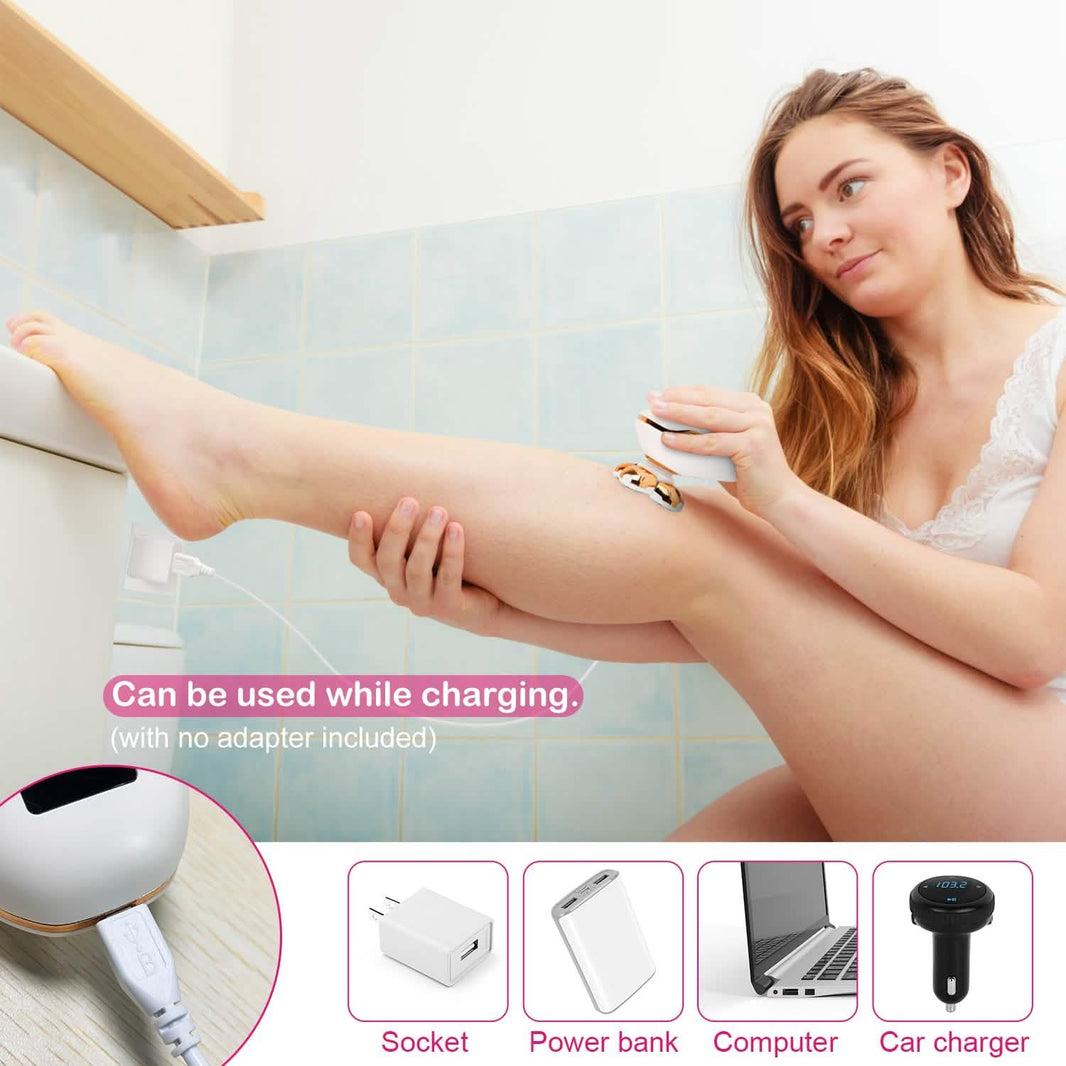 Electric Razor for Women Painless Leg Shaver-Electric Razor for Women Painless Leg Shaver