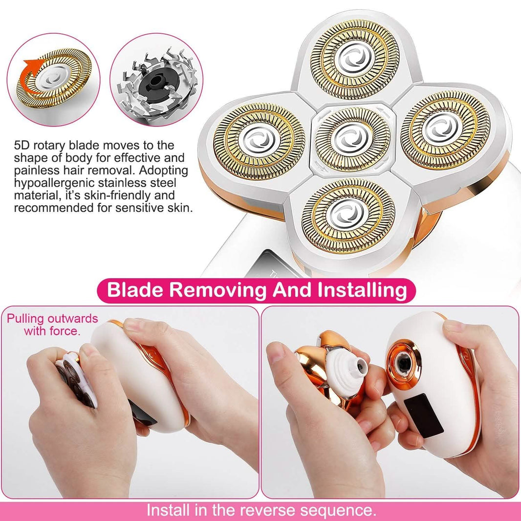 Electric Razor for Women Painless Leg Shaver-Electric Razor for Women Painless Leg Shaver