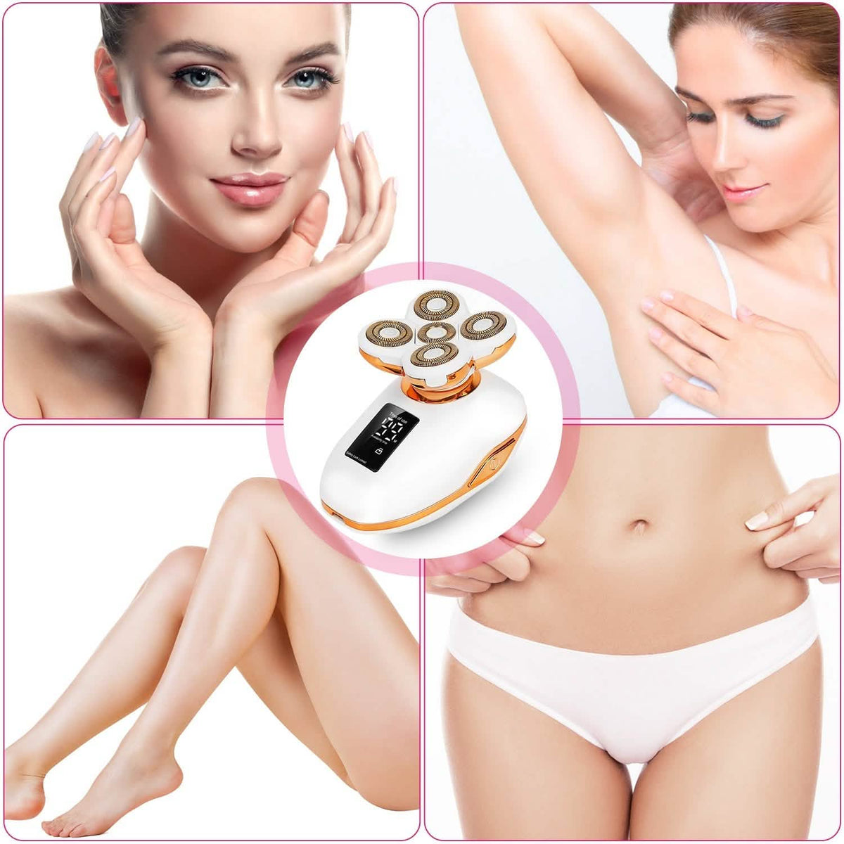 Electric Razor for Women Painless Leg Shaver-Electric Razor for Women Painless Leg Shaver