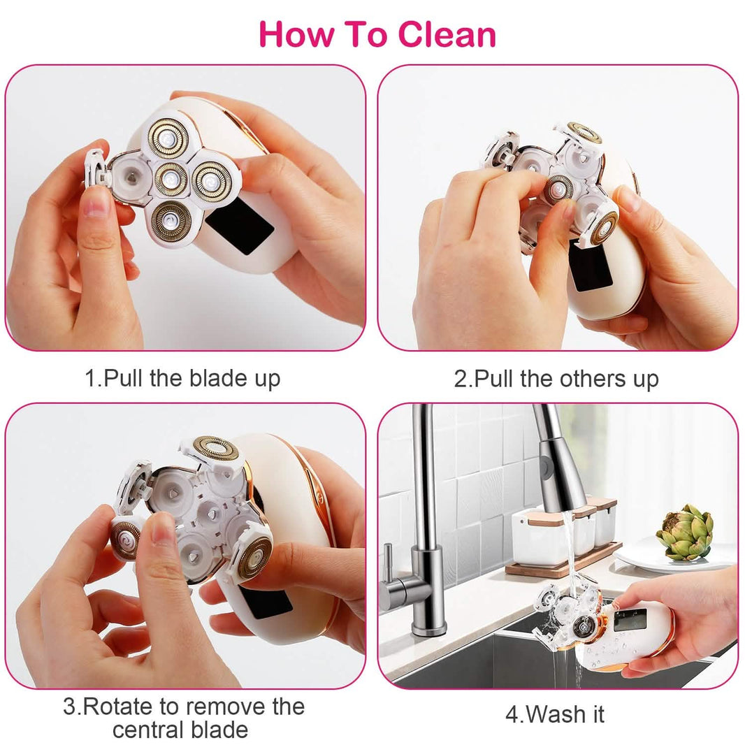 Electric Razor for Women Painless Leg Shaver-Electric Razor for Women Painless Leg Shaver
