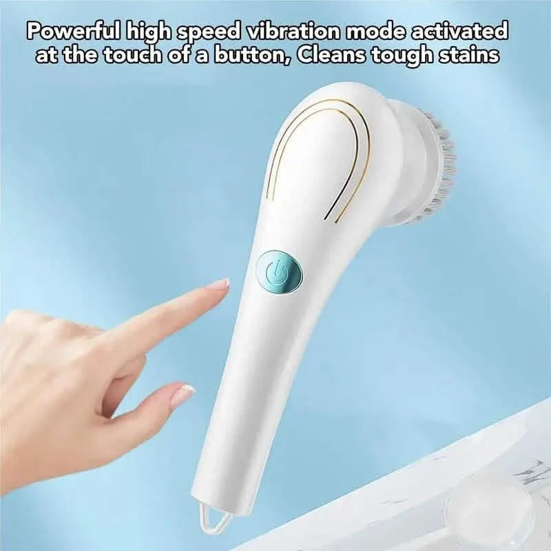 Electric Spin Scrubber for Bathtub, Kitchen, Dish, Sink, Tub and Tile-Electric Spin Scrubber for Bathtub, Kitchen, Dish, Sink, Tub and Tile