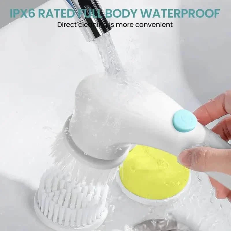 Electric Spin Scrubber for Bathtub, Kitchen, Dish, Sink, Tub and Tile-Electric Spin Scrubber for Bathtub, Kitchen, Dish, Sink, Tub and Tile