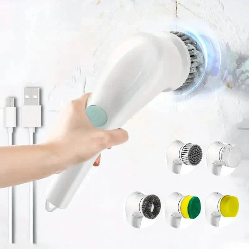 Electric Spin Scrubber for Bathtub, Kitchen, Dish, Sink, Tub and Tile-Electric Spin Scrubber for Bathtub, Kitchen, Dish, Sink, Tub and Tile