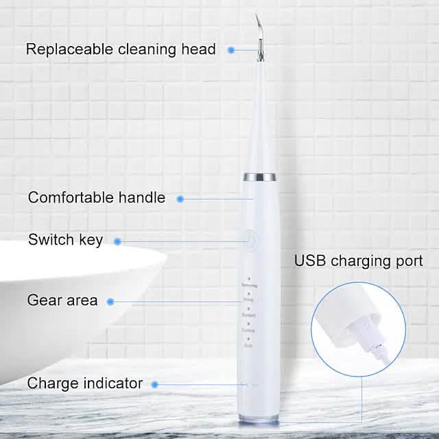 Electric Toothbrush Sonic Dental Scaler Teeth Whitening Kit-Electric Toothbrush Sonic Dental Scaler Teeth Whitening Kit
