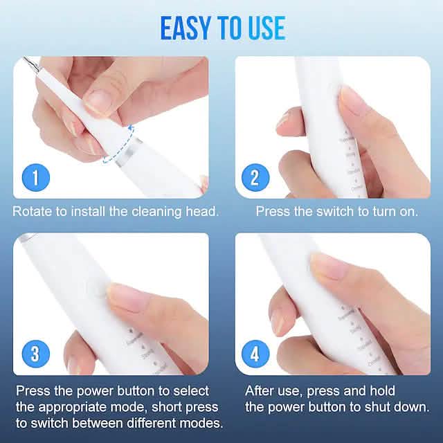 Electric Toothbrush Sonic Dental Scaler Teeth Whitening Kit-Electric Toothbrush Sonic Dental Scaler Teeth Whitening Kit